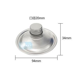 China 1L Tin Cans Accessories Silver / Gold Color For Rectangular Cap factory