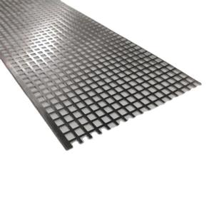 China 2B Finish 304 Perforated Stainless Steel Sheet Metal Partition Customized factory