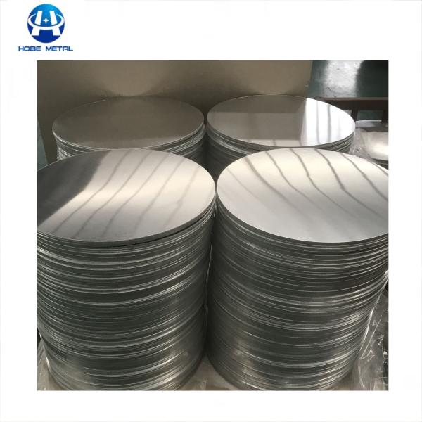6000 Series Mill Finishing Aluminum Discs Blank CC Round 1.6mm Annealing For Fry