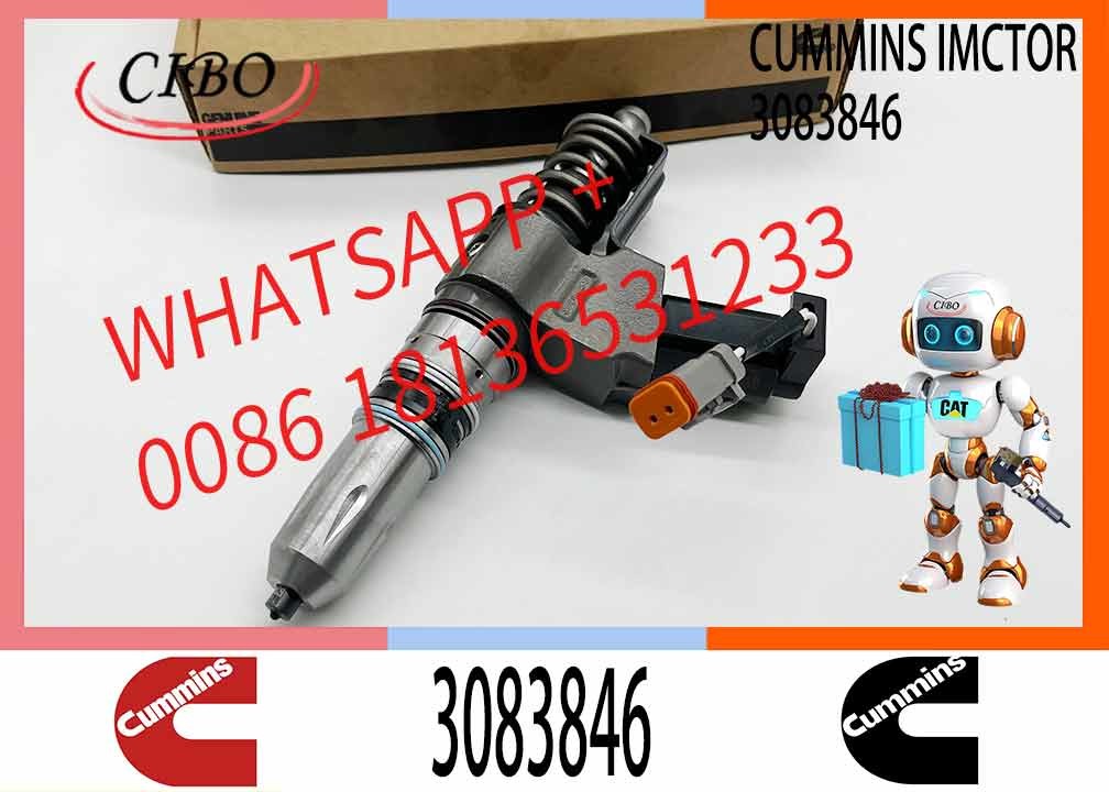 Huida Genuine 3083622 3083846 3083849 3087557 Fuel Injector Fit For Cummins QSN14 N14 Diesel Engine