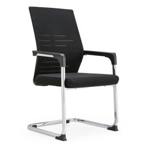 China Modern Wholesale Steel Structure Plastics Student Training Meeting Conference Task Fixed Bow Base Leg Mesh Office Chair factory