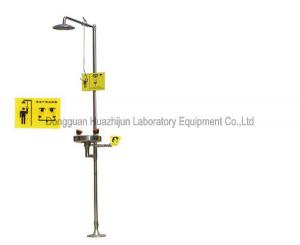 China 304 Stainless Steel Safety Station Shower And Eye Wash China Manufacturer factory