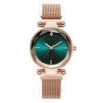 Gem Cutting Process Glass Lens 32mm Women'S Quartz Watch Fashionable Luxury