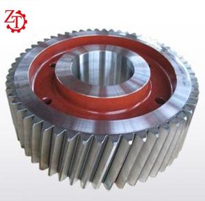 China Customized OEM Mill Pinion Gear Rotary Kiln Pinion Gear With Materilas 42crmo Steel factory