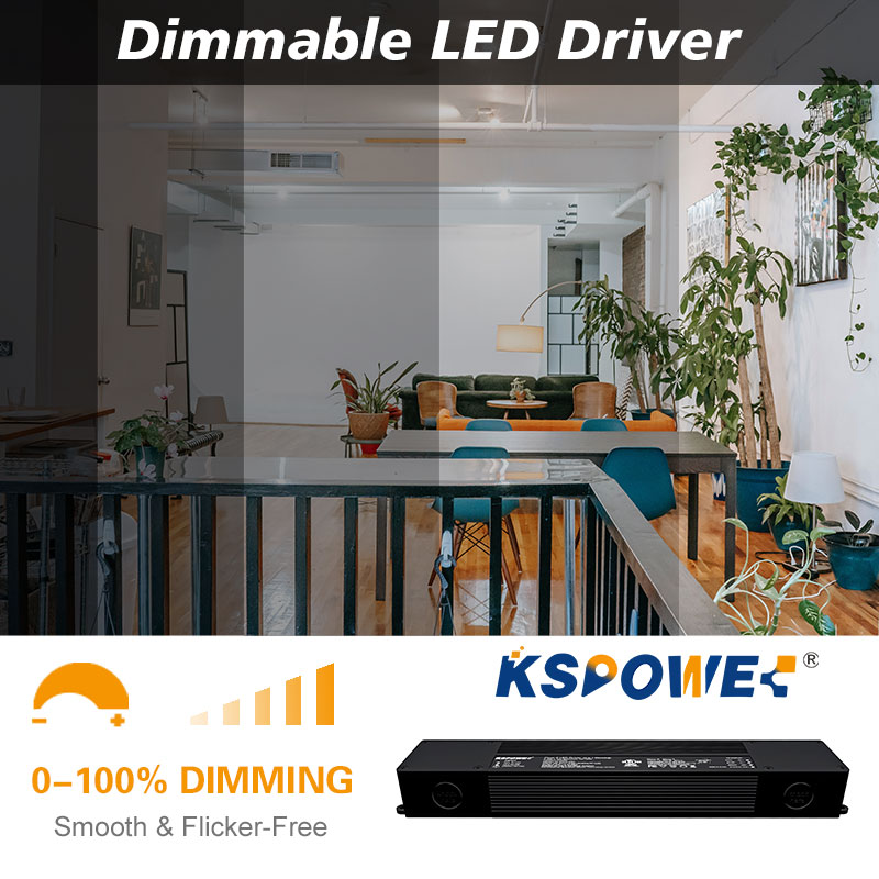 Aluminum Case Outdoor LED Driver Input Voltage Class2 Flicker Free 24v 40w 60w 80w 100w Ip65