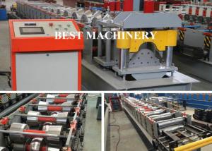 China Auto Cutting Pressing Roofing Ridge Cap Forming Machine YX312 BV / SGS factory