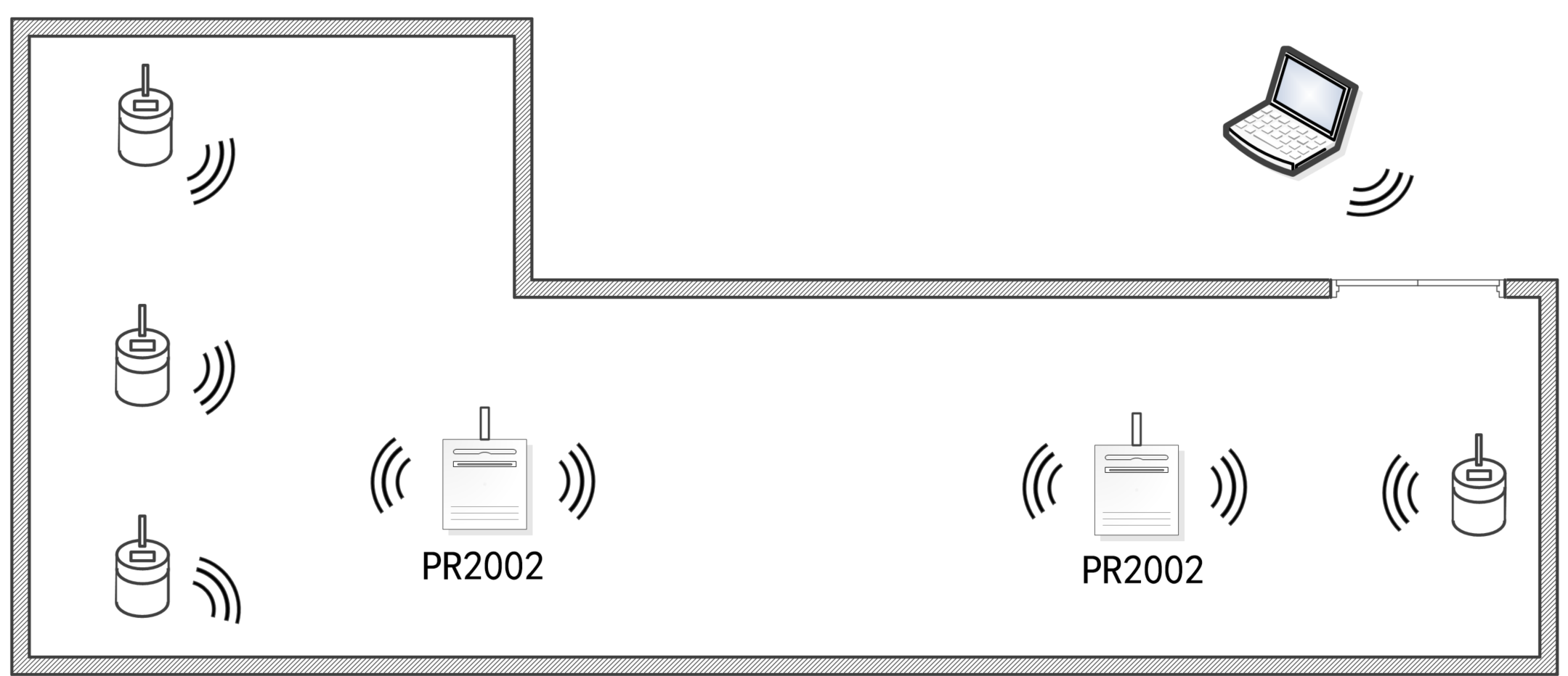 Wireless ±0.1 Degree 2MB Digital Temperature Reader