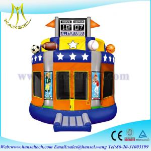 China Hansel popular funny inflatable trampolines from china for children factory