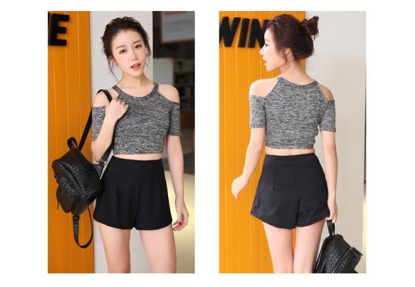Sport Wear Three Piece Yoga Set Sport Shirt for Women Sports bra Fitness Flare