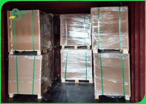China 80gsm Natural Food Grade Brown Wrapping Paper Unbleached Kraft Paper factory