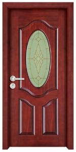 China AB-GM9015 solid wooden room door factory
