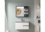 T&F Bathroom Vanity Units , Space Saving Vanity Cabinet With Mirror