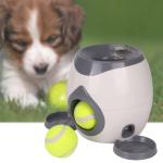 Camping Rubber Automatic Tennis Ball Launcher For Dogs 18*18.5cm Interactive Dog