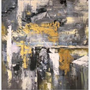 China Abstract Acrylic Palette Knife Oil Painting Hand Painted On Linen Canvas factory