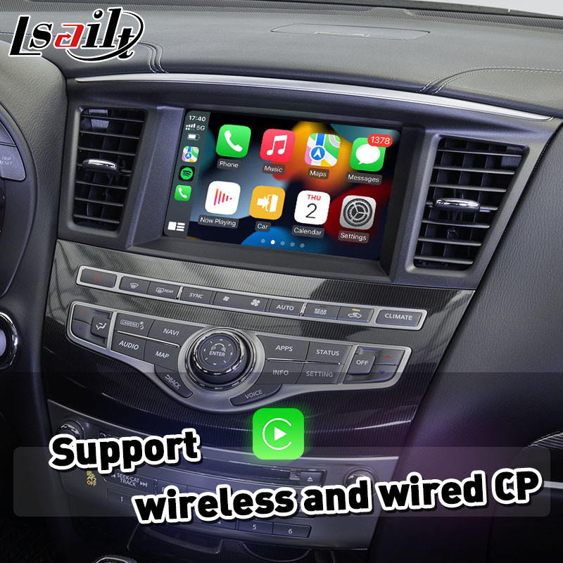 Lsailt OEM Integration Wireless Carplay / Android Auto Interface for Infiniti QX60 2017-2020