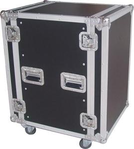 China 10mm Plywood Rack Flight Case , Equipment Aluminum Carrying Case factory