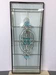 Decorative Flower Diamond Leaded Double Triple Glazed Units Glass For Windows