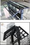 Outdoor Iron Cabinet P4 P5 P6 Led Display Screen for Advertising Digital