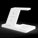 Foldable Wireless Charging Station for Smartphones Earbuds Watches 3W Watch