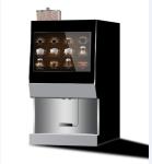 Touch Screen 9 Beverages Vending Machine Freshly Ground Cappuccino Latte Mocha