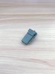 Two Pins Automotive Wire Connectors Car Electric Cable Connectors Grey Color