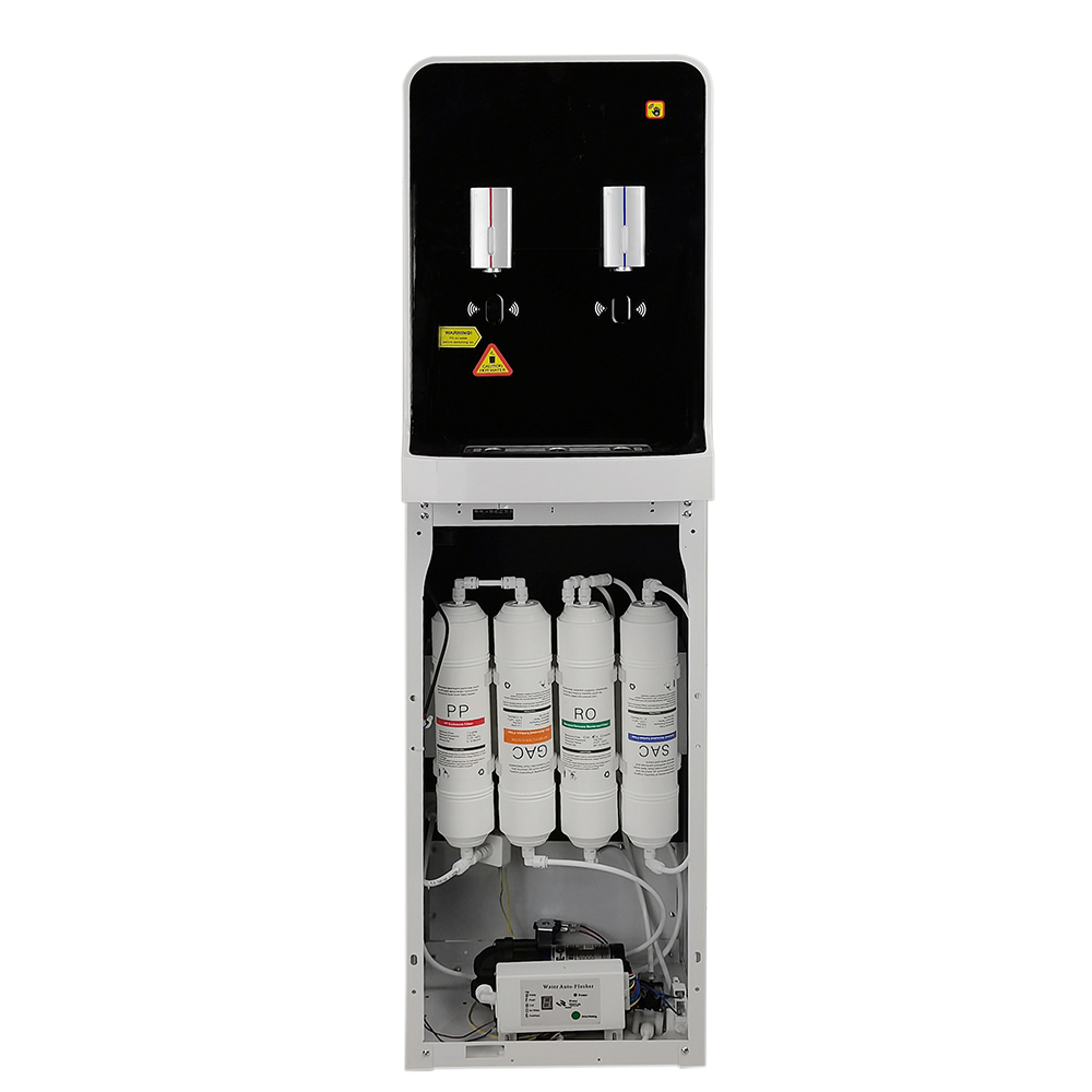 OEM Free Standing Auto Stop Touchless Water Cooler Dispenser For 5 Gallons No Contact Automatic Water Dispenser