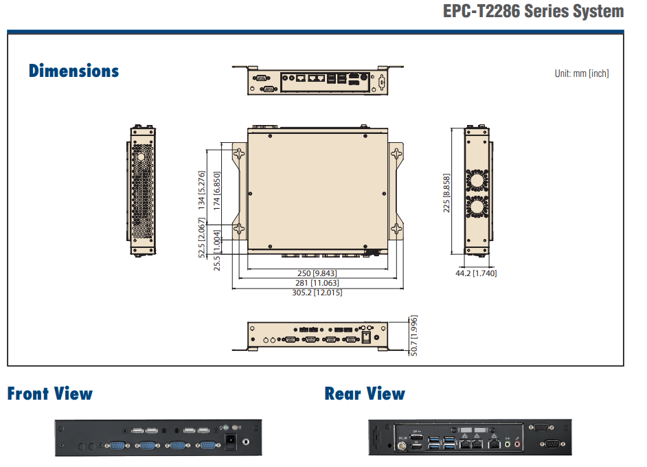 -Advantech- Embedded PCs EPC-T2000 Series EPC-T22853A-00Y1E new and 100% Original ,price favorable