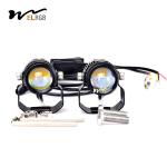 H4 H6 T19 LED Motorcycle Lights IP68 Yellow Fog Lights Hi Lo Beam