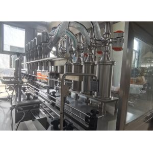 China PLC High Viscosity Liquid Filling Machine Servo Sauce Filling Machine on sale