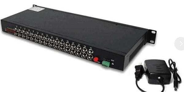 Chassis Full HD 16 Channel 3G-SDI Fiber Converter with rs485 Single Mode FC