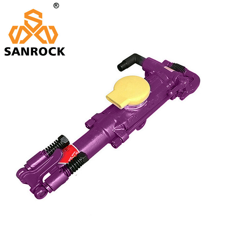 Portable Rock Drill YT28 Pneumatic Jack Hammer Mining Air Leg Rock Drill Machine