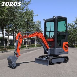 Lightweight Mini Crawler Excavator Max. Vertical Digging Depth 1655mm