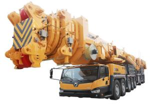 China Hydraulic QAY800 mobile lift crane Durable 7- segment All Terrian factory