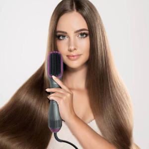 China ROHS Approval Electric LED Display 300mm Rotating Hair Dryer Pink factory