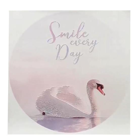Custom Luxury Home Decor White Swan Relief Painting Oil Painting Wall Art