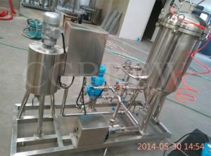 China 100L/day homebrew craft beer making machine factory
