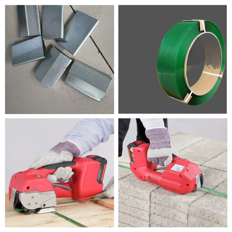 High-speed Handheld Electric Strapping Tools PP PET Strapping Electric Strapping Tools for Hot Melt Bonding