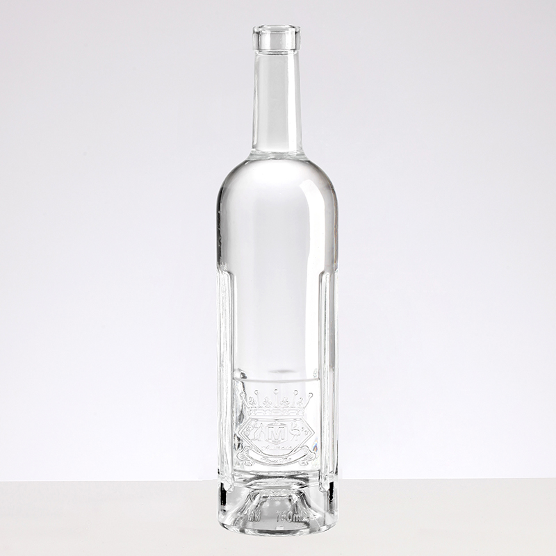 Customized Logo Glass Bottles for Juice Beverage 500ml 700ml 750ml Collar Material Glass