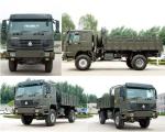 Military 4x4 Heavy Cargo Trucks All Wheel Drive With EURO III Emission Standard