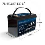 12 Volt Solar Lifepo4 Battery Packs , 100ah Li Ion Battery