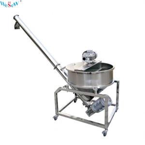 China Stainless Steel Hopper Type Inclined Screw Conveyor factory