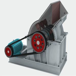 China Copper Gold 55kw Mining Hammer Crusher Large Crushing Ratio factory