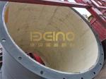 Wear Resistant Ceramic Lined Equipment Sheet Ceramic Coated Pipe With Holes