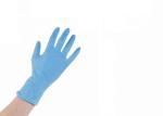 Natural Latex Material Disposable Medical Gloves For Hospital / Laboratory