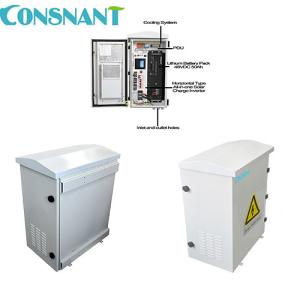 China Lithium Battery IP55 Outdoor Cabinet 48V MPP With Pure Sine Wave factory