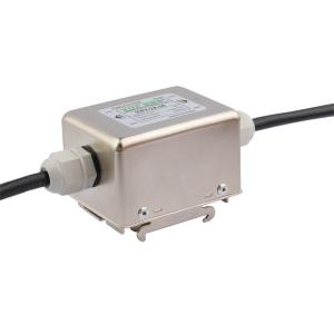 China VIP2-2A-10 50Ω DC EMI Filter with 2A 100MΩ Insulation Resistance Metal Housing Input Impedance 50Ω factory