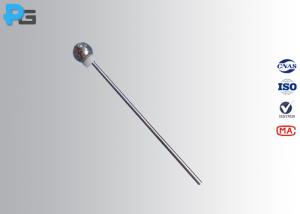 China IEC61032 Finger Probe Test 12.5 Millimeter Steel Sphere CNAS Certification factory