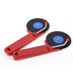 Creative disc stype pizza knife stainless steel pizza knife 9*22cm logo