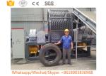 Best prices automatic used tire shredder tire recycling machine