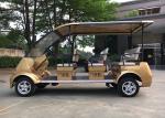 White 4kW Electric Sightseeing Car Designed For Patrol Purpose 8 Passengers